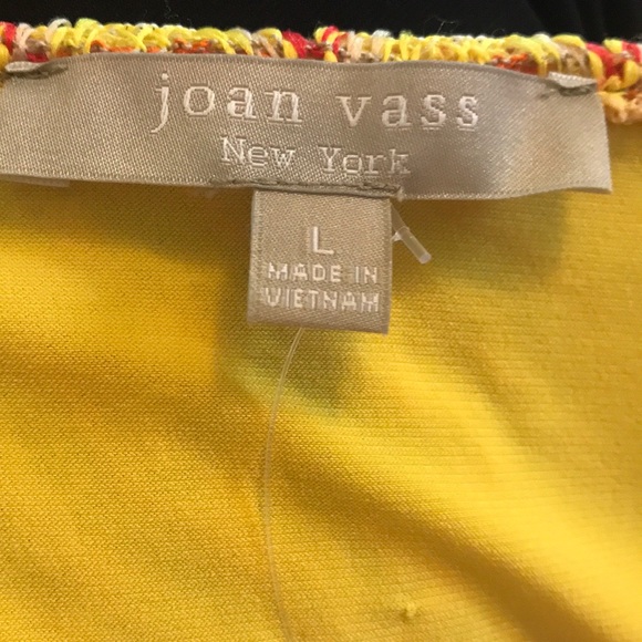 Joan Vass Sedona Multicolored Cape Top Large - Picture 7 of 9